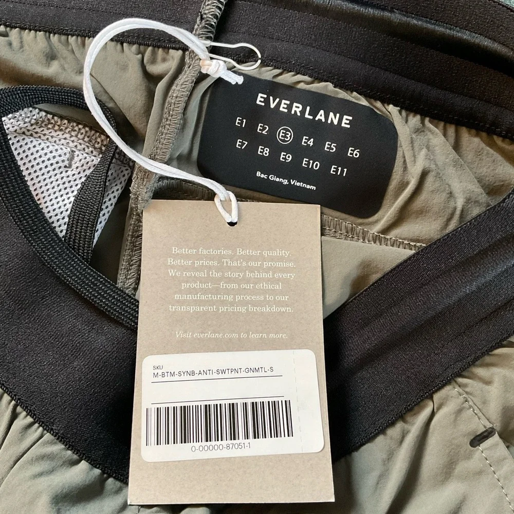 Everlane Everyone Anti Sweatpant Gunmetal Gray Unisex E3 Men’s S Women’s M NWT